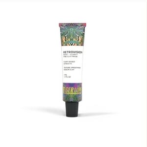 New Tigerlove Retrovision Reset Clarity Pink Clay Mask
